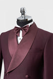 KENNY'S BURGUNDY CUSTOM TUXEDO