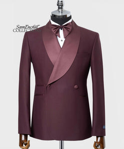 KENNY'S BURGUNDY CUSTOM TUXEDO