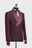 KENNY'S BURGUNDY CUSTOM TUXEDO