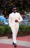 SAFARI OFF-WHITE TWO- PIECE SUIT