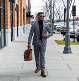 OXFORD BROWN 3-PIECE SUIT